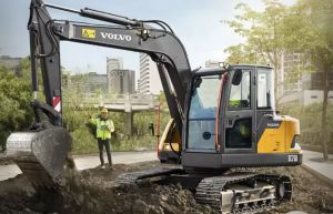 沃尔沃EC75D挖掘机全新发布